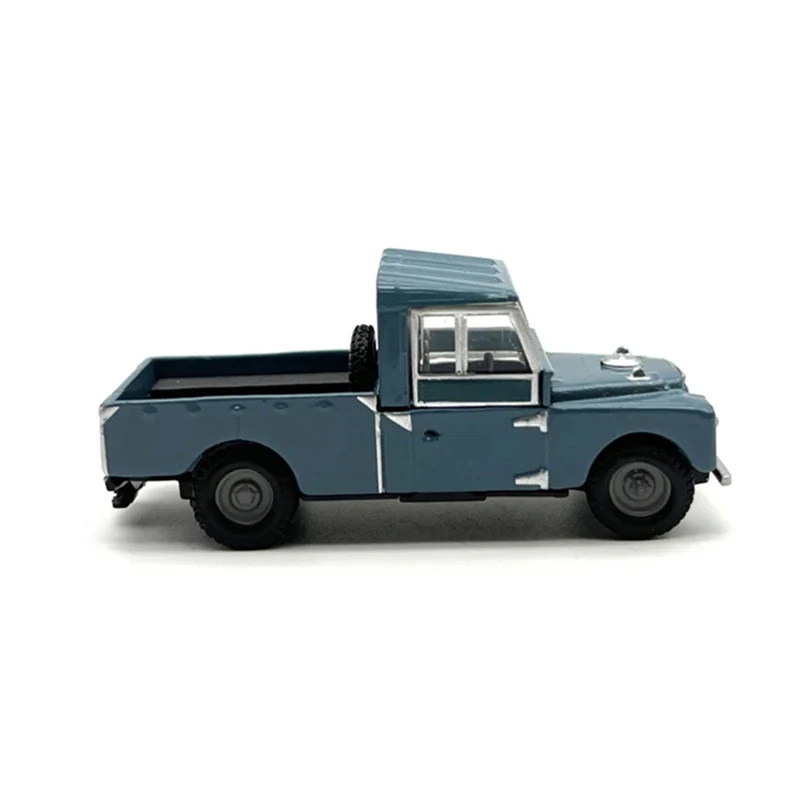 1:76 Scale Diecast Alloy Land Rover 109 Transport Vehicle Pickup Truck Model Classic Adult Collection Toys Gifts Static Display