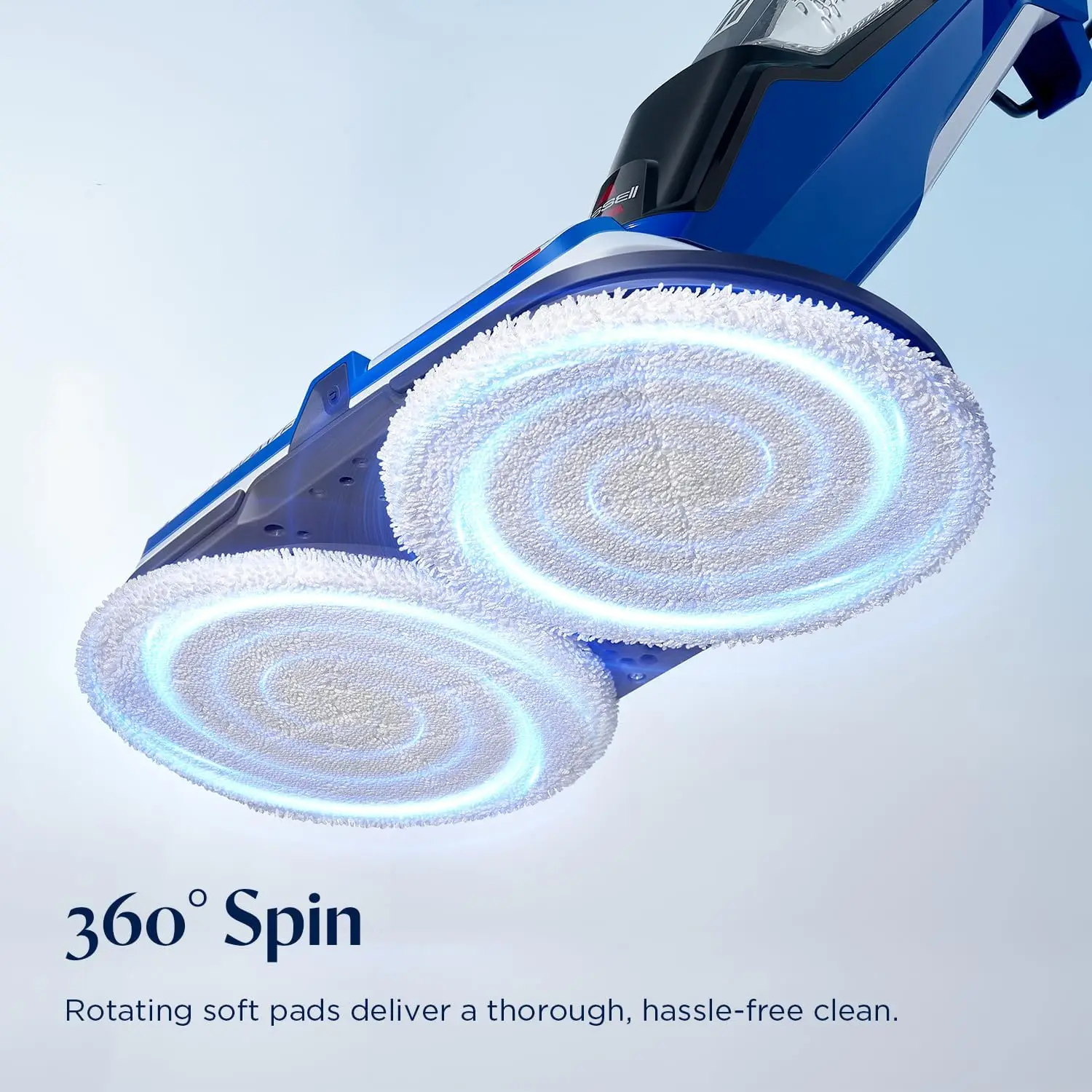 SpinWave Hard Floor Expert Corded Spin Mop Cleaner, 20393 | Powerful electric spin mop; washable reusable pads; corded for consi
