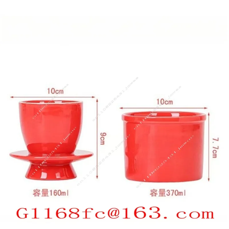 Ceramic Storage Tank with Lid Household Cheese Saucer Household