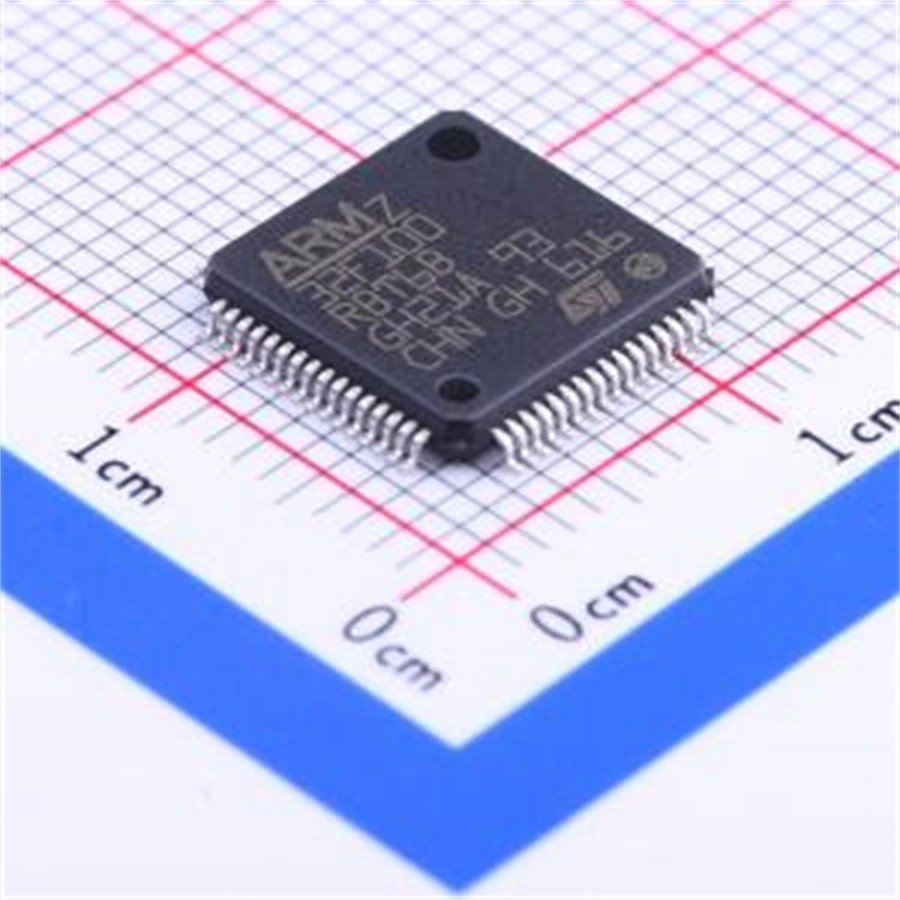 10PCS/LOT STM32F100RBT6B (Microcontrollers)
