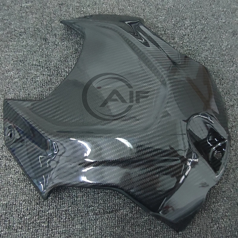 100% Carbon Fiber Fuel Tank Front Cover Protectors For BMW S1000RR S1000R 2019-2023 M1000RR M1000R Accessories With