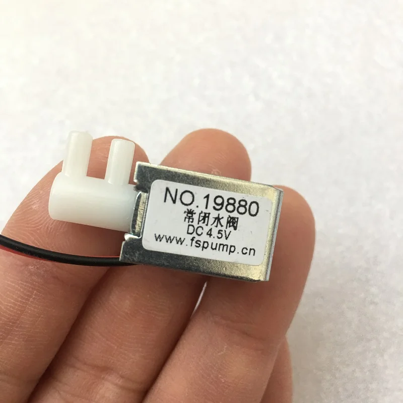 DC 4.5V 6V 12V 24V Tiny Mini Solenoid Valve Normally Closed N/C Flow Control Water Valve 5V Water pump