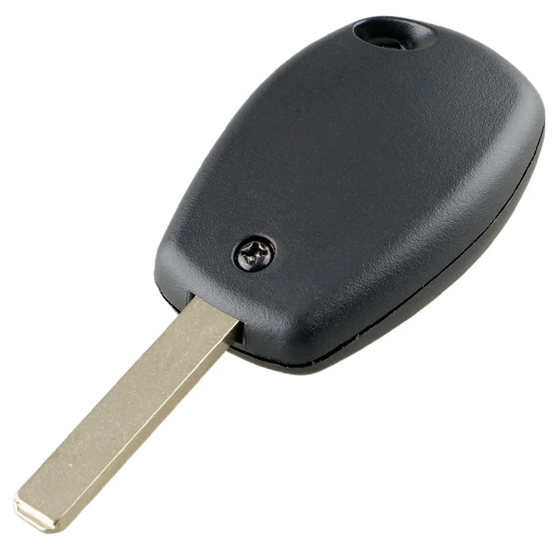 2 Buttons Car Auto Key Fob Case Shell Replacement Remote Cover with VA2 Blade Fit for Renault