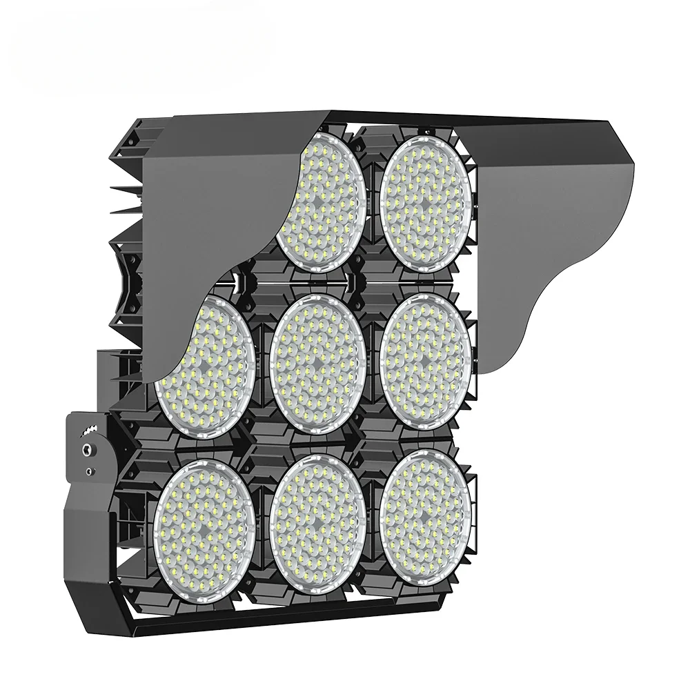 

Hishine IP67 160LMW LED High Mast Sports Light 1300W High Power Outdoor Led Stadium Field Lights With Reflector