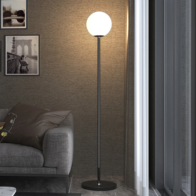 LED Floor Lamp Iron Switch Plug Standing Lighting for Living Room Bedroom Loft Decor Modern Home Interior Tall Lamp Luminaria