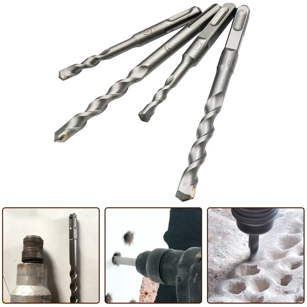 Design Cement Concrete Alloy Square Handle Accuracy Durability High Quality Long Lasting Performance Metal Drill Bit