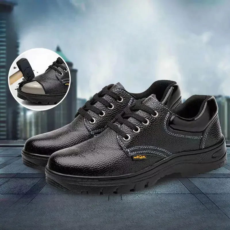 

Labor Protection Shoes Anti-smashing Anti-piercing Male Steel Construction Site Light Breathable Work Anti-slip Safety Shoes