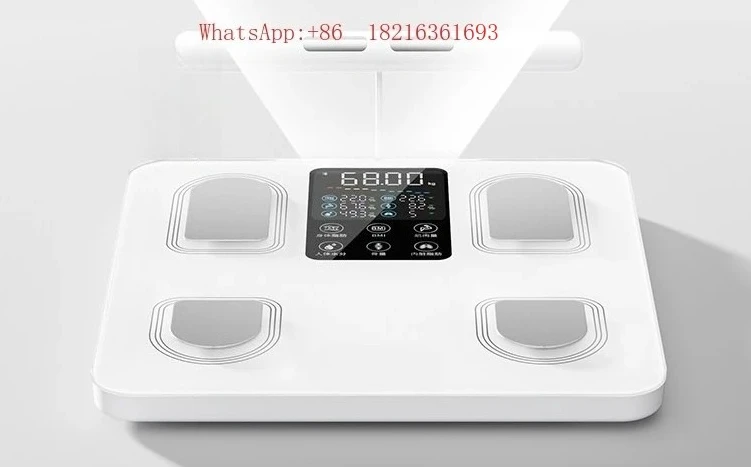 Intelligent Precision Electronic Scale, Body Fat Measuring Instrument, Weight Loss Specific Eight Electrode Body Fat Scale