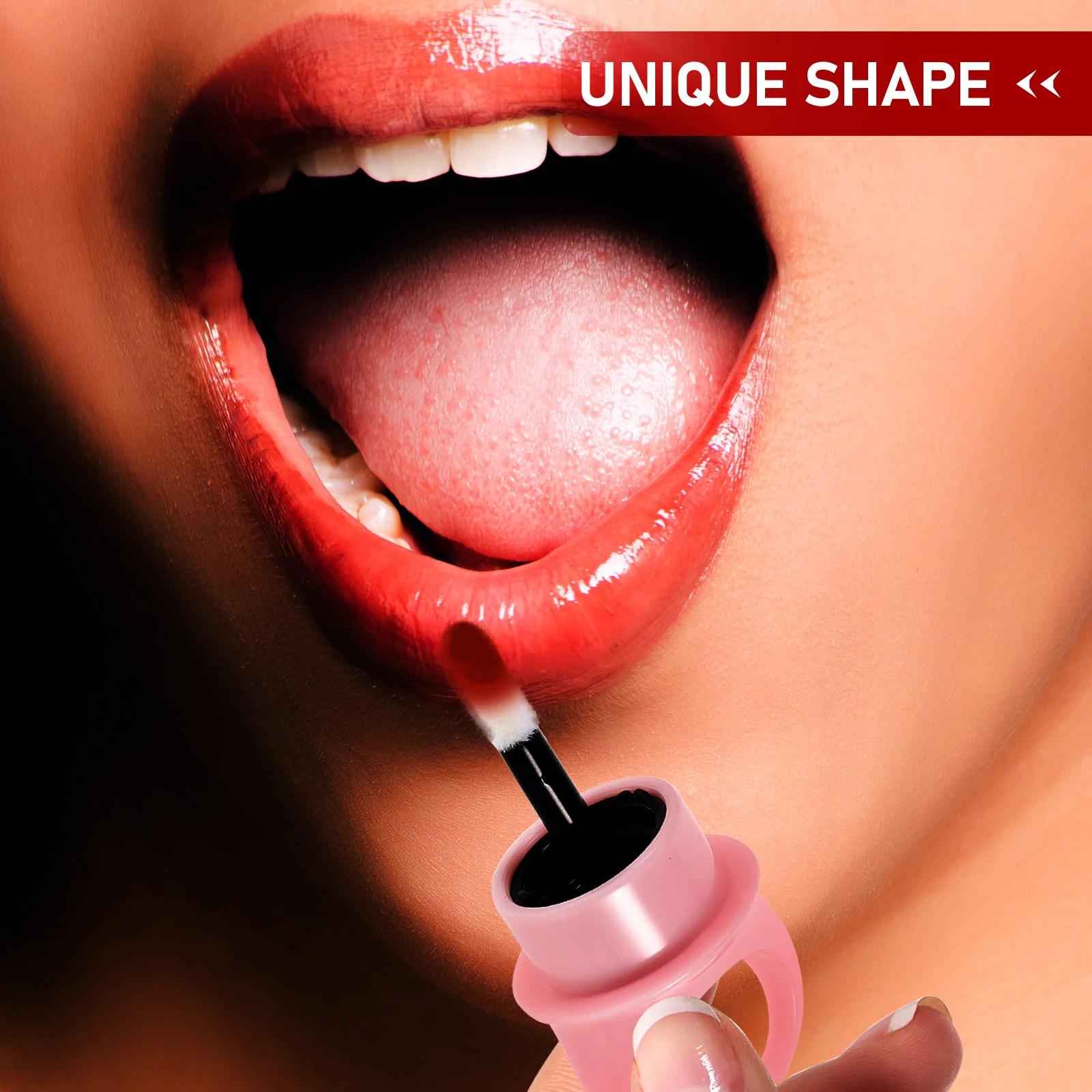 

12Pcs Lip Gloss Tubes Humanized Shape Empty DIY Lip Balm Containers Portable Lightweight Plastic Lipstick Holder Tubes for Women