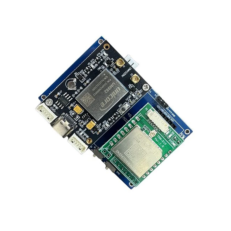 GNSS Base Rover Station RTK GPS Receiver Unicore UM980 UM982 High Precision With Lora Digital Radio Module Board Kit