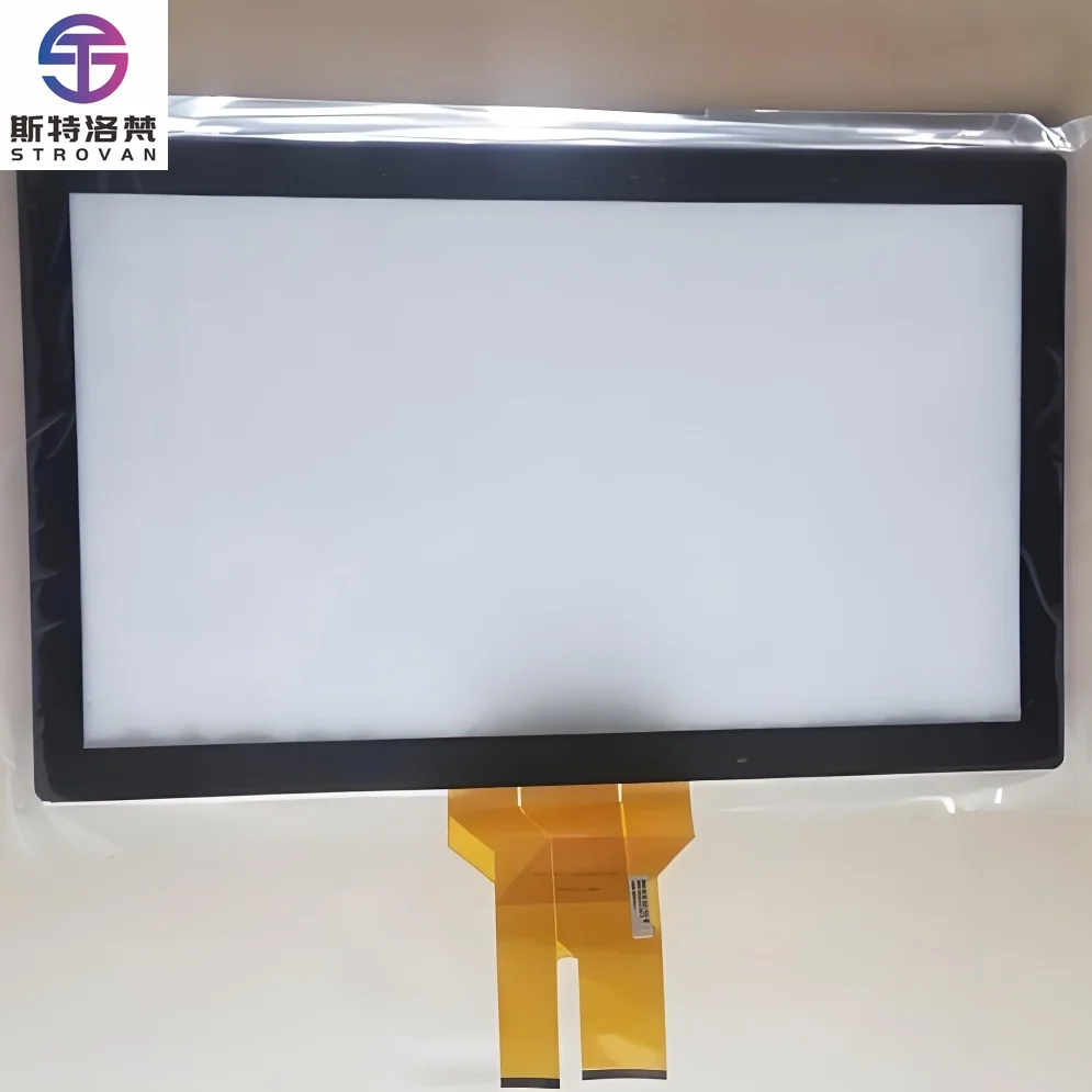 19.5 Inch USB Business Capacitive Touch Screen 10 Points FPC Glass+Glass 1-Year Warranty 3mm Toughened Black Glass LCD