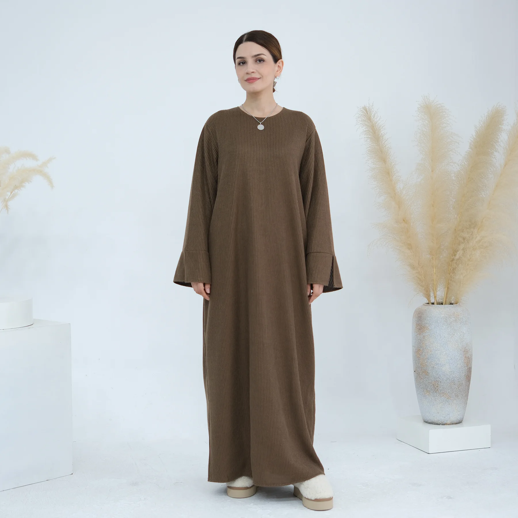 Robe musulmane de luxe pour femmes, abaya noire pour Ramadan, Eid, Dubaï, Turquie, Kimono, Arabe, Maroc, Kaftan, Vêtements islamiques, 2024