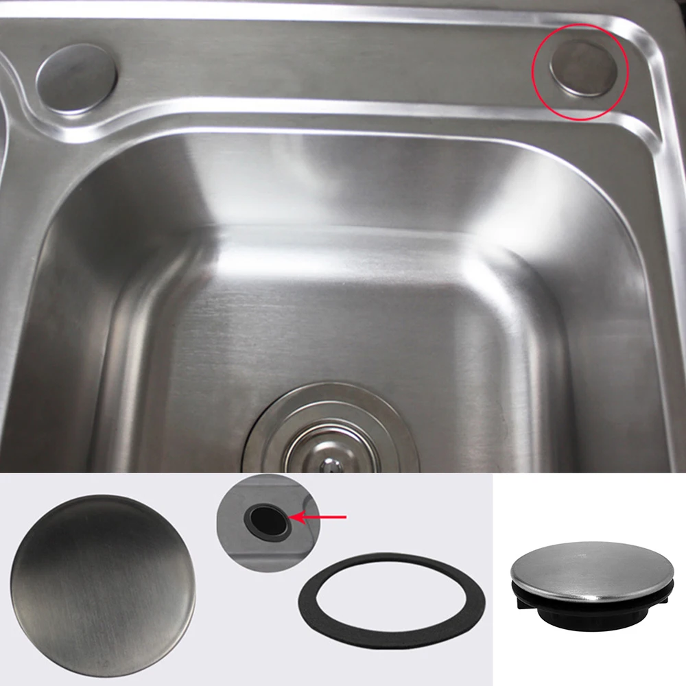 

Durable Accessories Water Stopper Washbasin Drainage Seal Faucet Hole Cover Kitchen Sink Plug Soap Dispenser