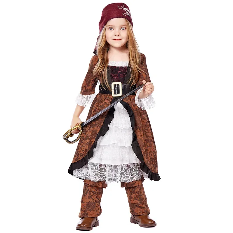 Halloween Cosplay Children's Pirate Stage Performance Costume