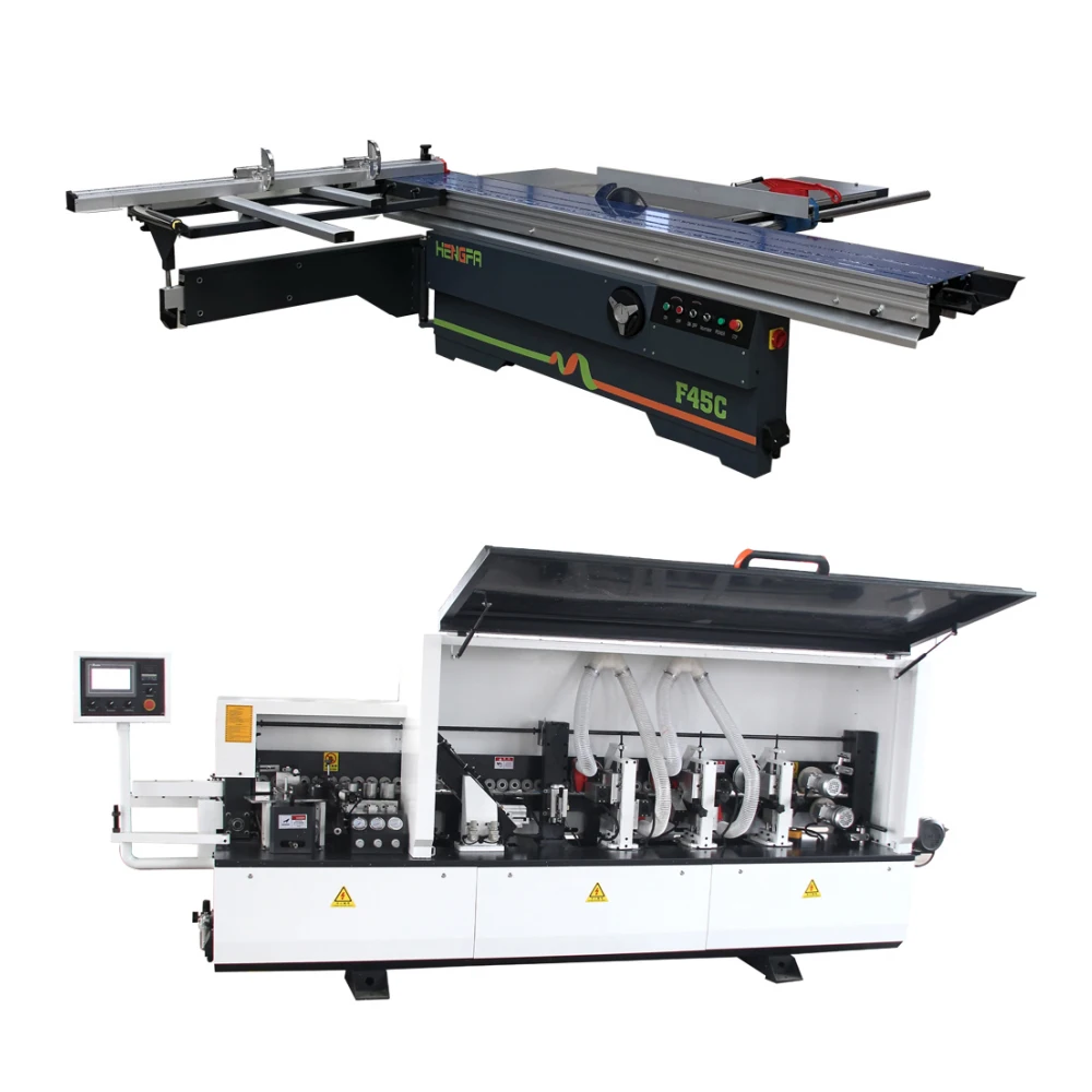 2024 New Model Chinese Manufacture Sliding Table Saw With Fine Finishing Wood-Working Edge Banding Machine