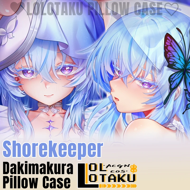 

Shorekeeper Dakimakura Wuthering Waves Hugging Full Body Pillow Case Sexy Cushion Cover Otaku Gift Pillowcase Home Bedding Decor
