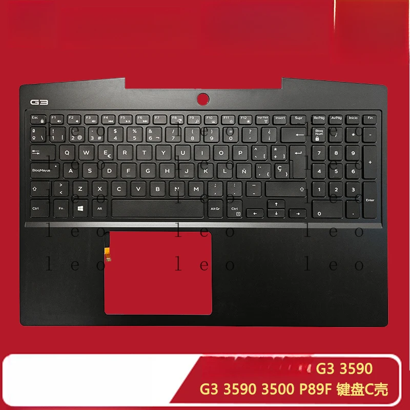 Подходит для клавиатуры ноутбука Dell G3 3590 C shell 8WVW8 0P0NG7 2DPKM 09K12Y