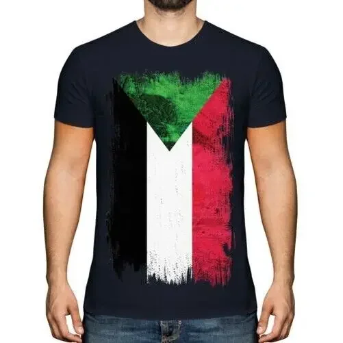 SUDAN GRUNGE FLAG MENS T-SHIRT TEE TOP AS-SUDAN FOOTBALL SUDANESE GIFT SHIRT