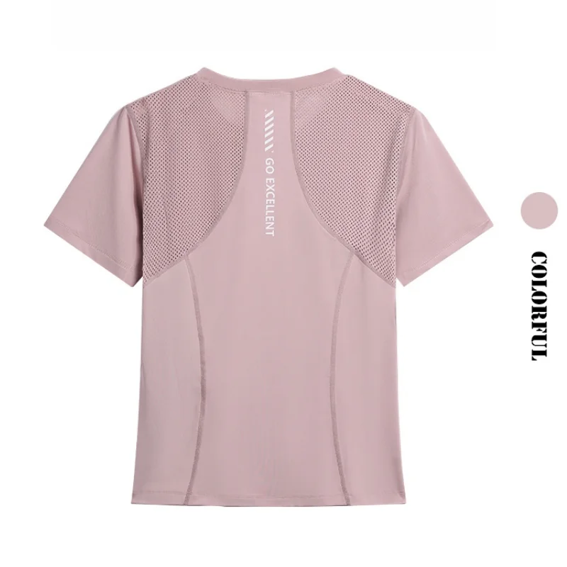 DRUR Summer Lightweight Running T Shirt Women Quick Dry Gym Workout Top Breathable Loose Fit Sports Tee Activewear Yoga Clothes view 4