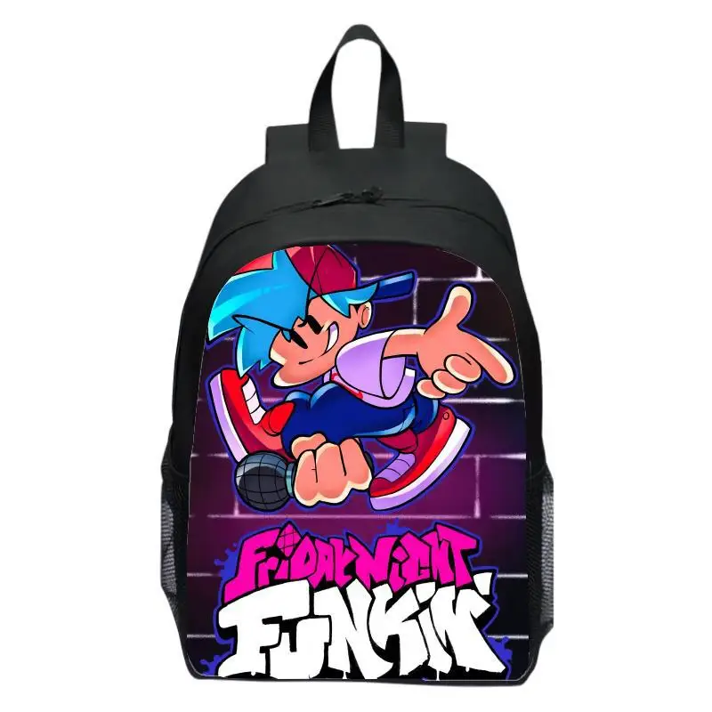 Friday Night Funkin Children's Backpack Fashion Backpack for Primary, Secondary, and High School Students