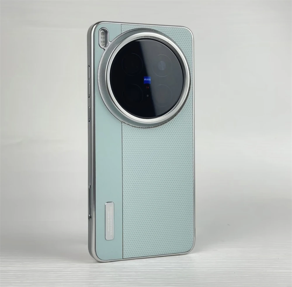 

For Honor Magic 7 Pro Magic7 Phone Case Electroplated Matte Two-Color Block Leather Texture Shockproof Phone Cover