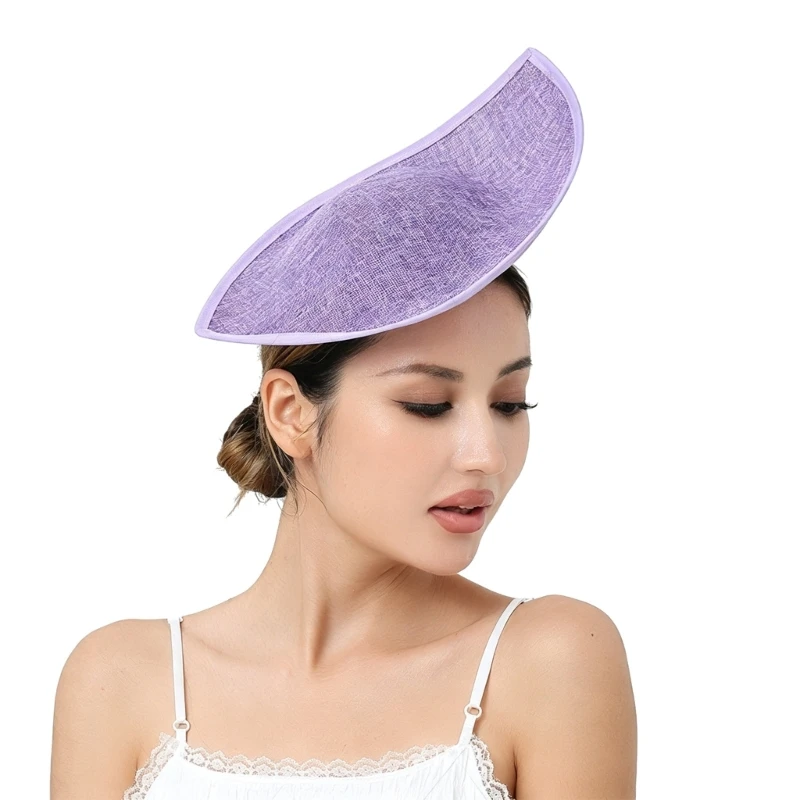 Derby Hat Fascinator Base For DIY Millinery Crafting Wedding Hair Accessories Party Hat Making Supply Y166