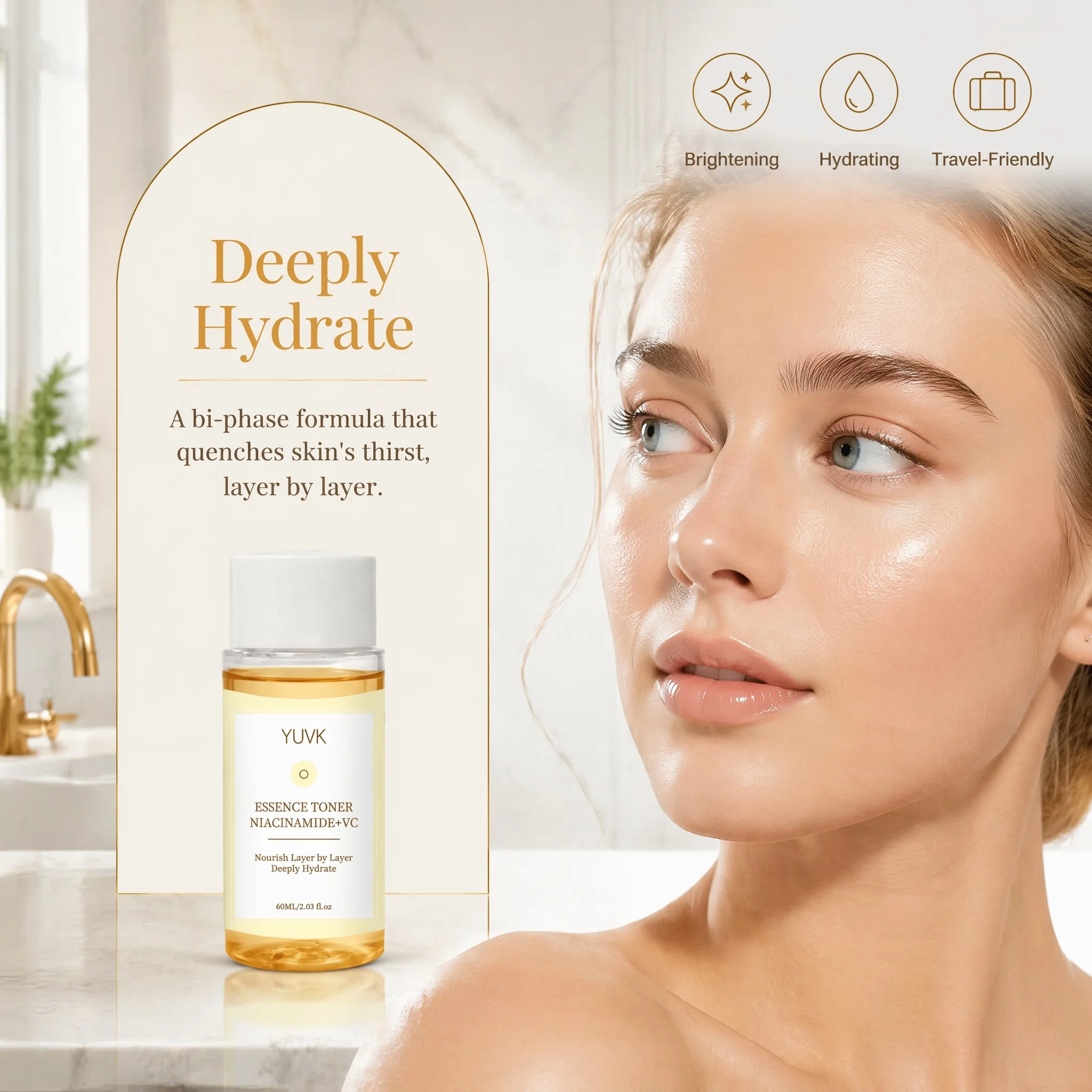 YUVK Niacinamid Vitamin C Esse – Essence Serum Toner Bewertung und Preis