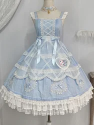 Lolita Alice Lace Bow JSK Camisole Dress by Alice Girl