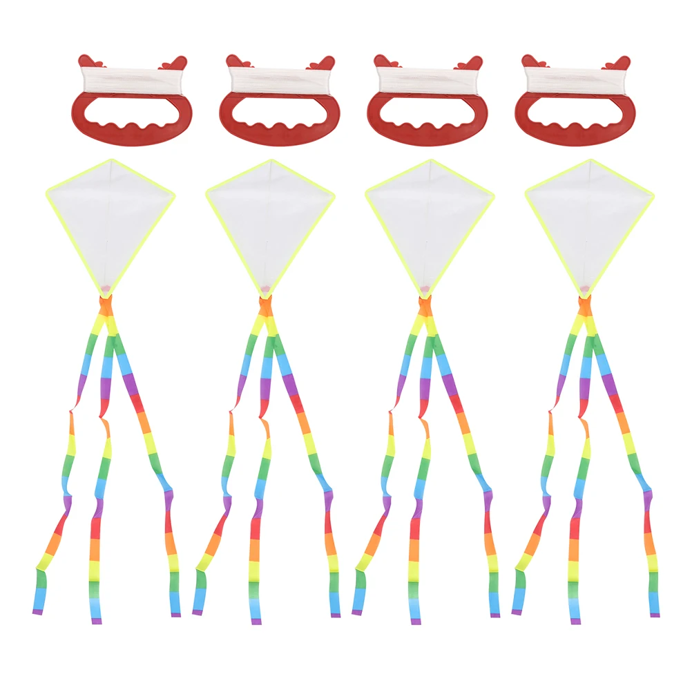 Zestaw DIY Latawiec do Malowania dla Dzieci, Ręcznie Malowane Latawce dla Maluchów, Interaktywna Zabawka do Rysowania, Lekki i Wytrzymały Latawiec do Użytku na Zewnątrz