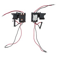 2 X Dustproof Speed Control Switch Plastic Metal 7.2V-24V Assembly Control Equipment For Electric Drill Part Replacement