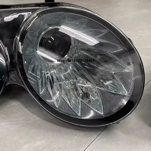 For Spur & Continental GT 04-12 Model Diamond-Shape LED Headlights for Lossless Upgrade with Direct Installation