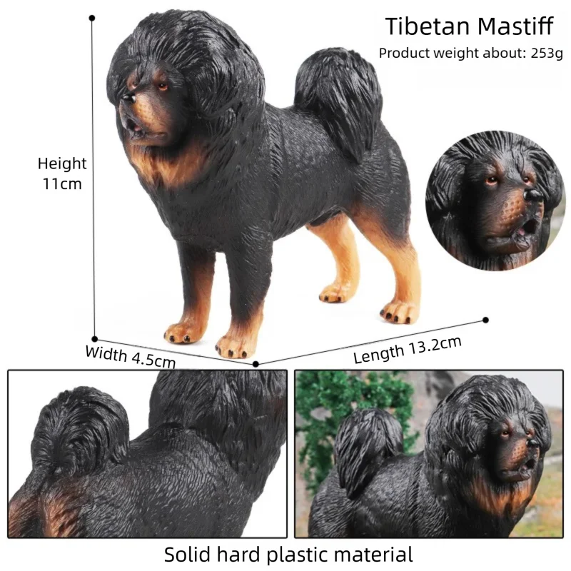 โมเดลสุนัขโอเอนักซ์ ของเล่นจำลองสัตว์ ลูกสุนัข บูลด็อก อลาสกันมาลามูท ชอว์ชู บอร์เดอร์คอลลี่ ของสะสม ของเล่นเด็ก ของขวัญ
