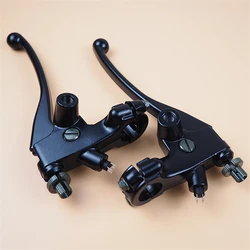 22mm 7/8-inch Universal Left Right Motorcycle Brake Aluminum Alloy Clutch Lever Handle for Honda Suzuki CG125 CG150 125cc 150cc