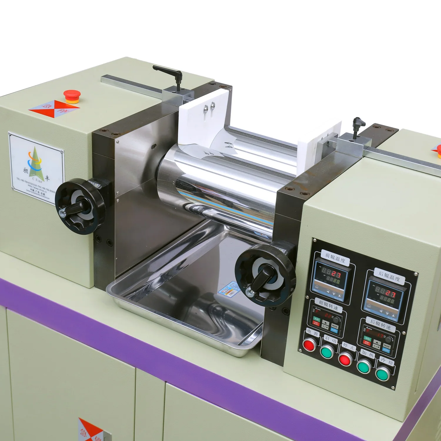 Factory Direct Sale Two-roll Mixing Mill Machine Hot Sale Natural Rubber Open Mill