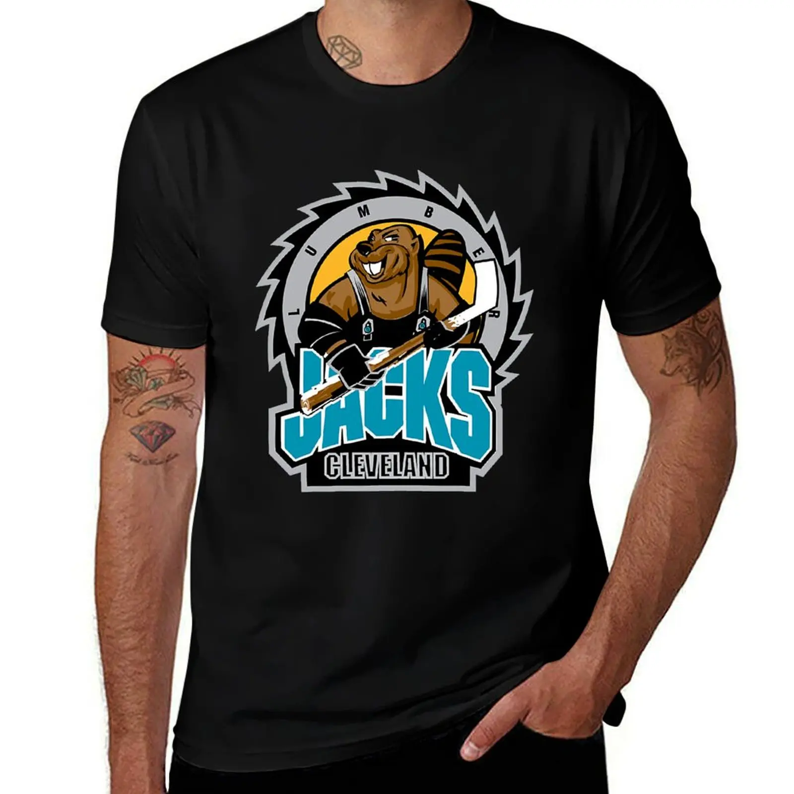 

Cleveland Lumberjacks T-Shirt T-Shirt T-Shirt man t shirt summer man t shirts for men casual