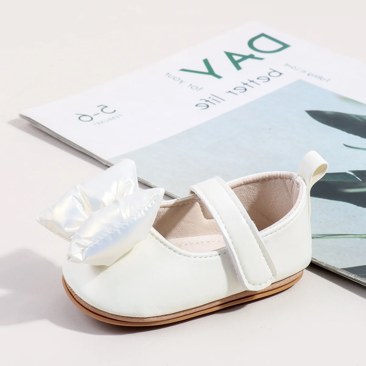 ربطة القوس فيونكة طفل الأميرة أحذية طفل لينة سوليد أحذية مشي لتعلم المشي ربيع الخريف نمط جديد ل 0-18 متر حذاء طفل