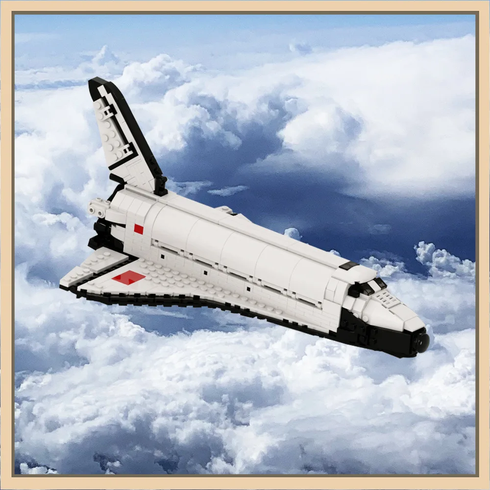 

MOC-86697 Building Blocks Buran Space Plane Space Aviation Gift Puzzle Block Set