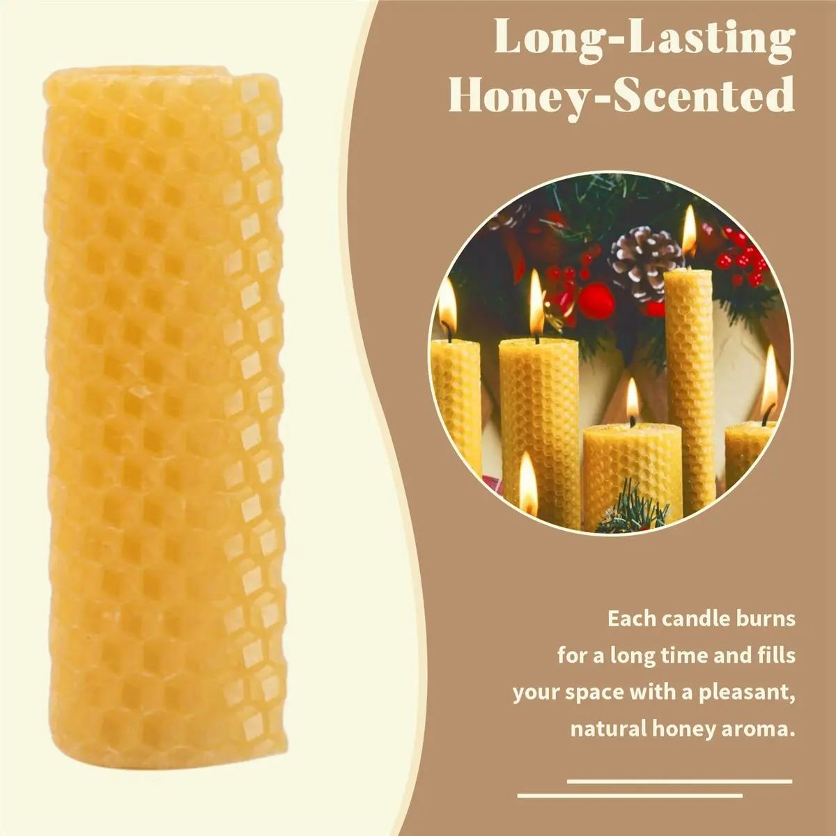 

Набор для изготовления свечей из 100% натурального пчелиного воска Y69A, 40 штук, с текстурой сот, для самостоятельного изготовления свечей