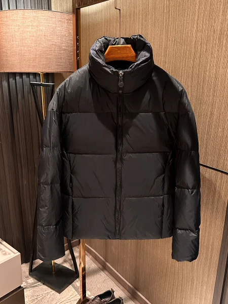 

Мужская легкая теплая куртка из микрофибры с высоким воротником, свободного кроя, для повседневной носки