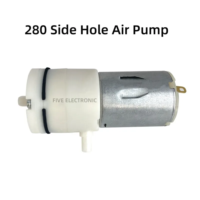 280 Micro DC Side Hole Diaphragm Pump For Self Priming Water Dispenser Tea Stove Disinfection Gun Air Pump