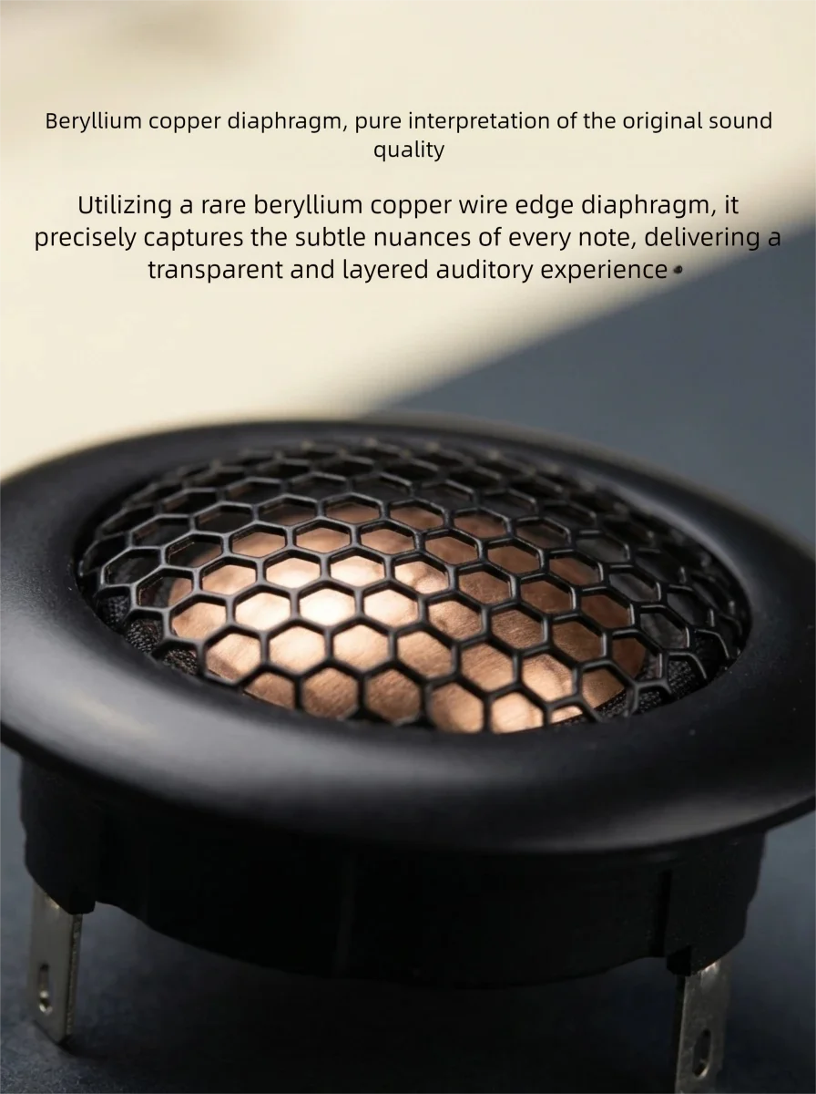 HIFIDIY C1-50 Audiosystem - Externe Hochfrequenz-Einheit 25-Kern Bienenwachs-Kupferdraht-Membran - High-End Hi-Fi Klangqualität – Detail 11