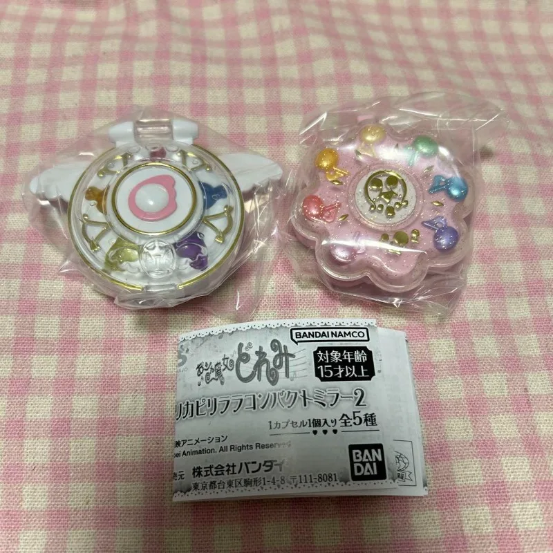バンダイ ガチャ ウィッチ ドレミ ミニ変身メイクアップミラーボックス 2 ミニチュア小道具人形 フィギュア付きギフト
