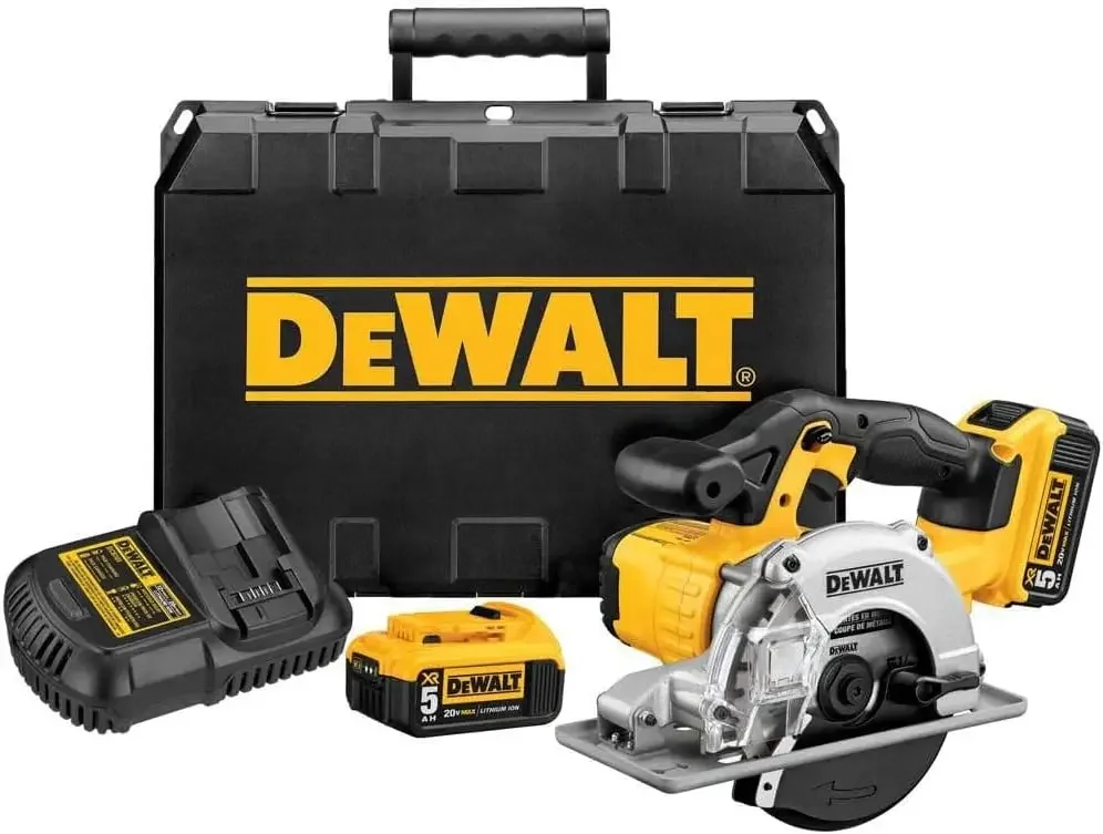 DEWALT 20V MAX* 5-1/2-Inch Circular Saw Kit (DCS373P2)