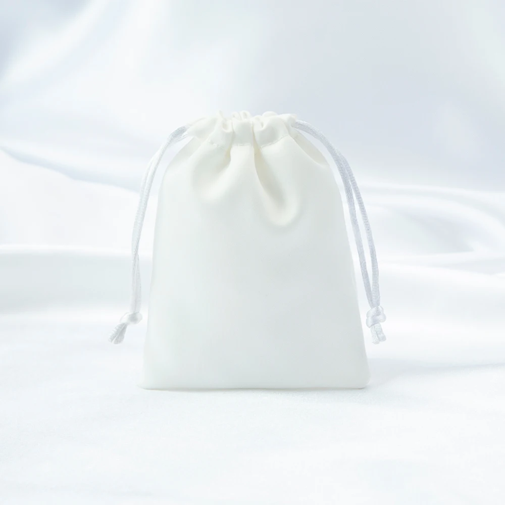 10pcs Small Satin Silk Drawstring Pouches