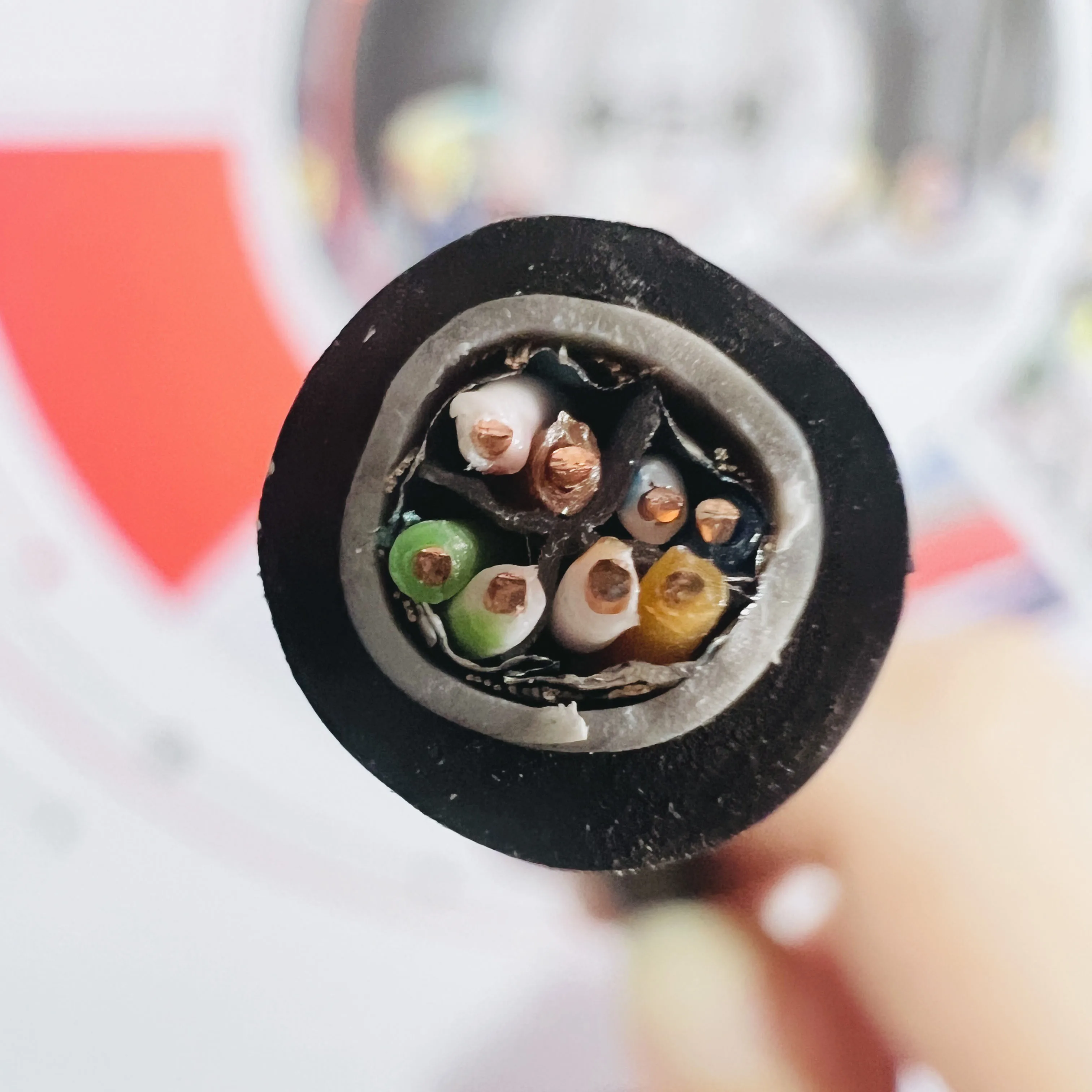 CAT6 Super 6 Type Gigabit Double Shielded RJ45 Finished Cable 100 Meters Soft Drag Chain Stage Cable 6-Type Other Connectors