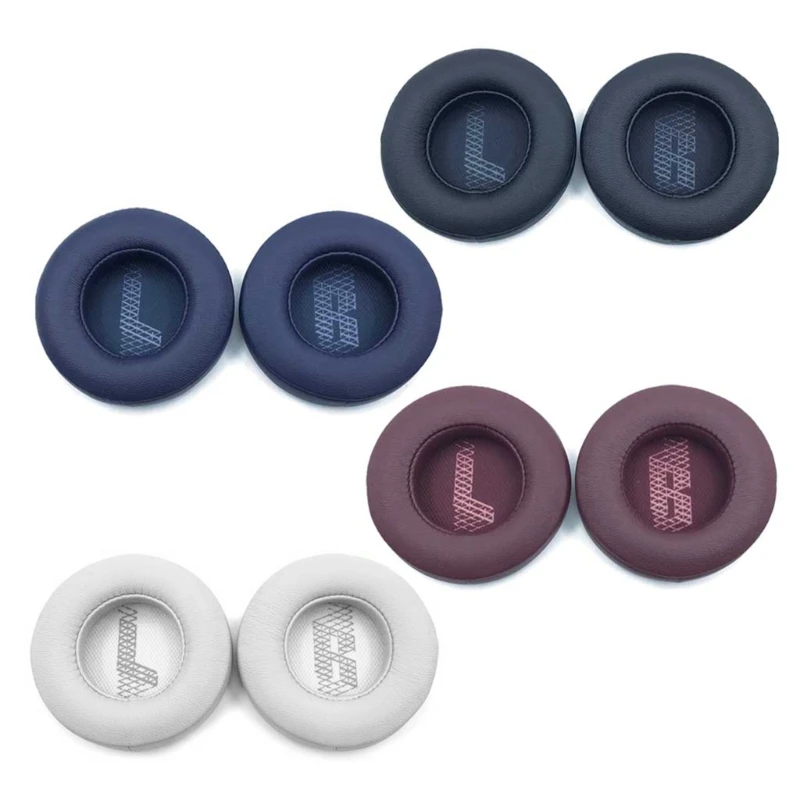 Leather Ear Cushion Earpads Compatible with Live 400BT / 460NC Wireless Headset Earmuffs Memory Foam Covers Earphone