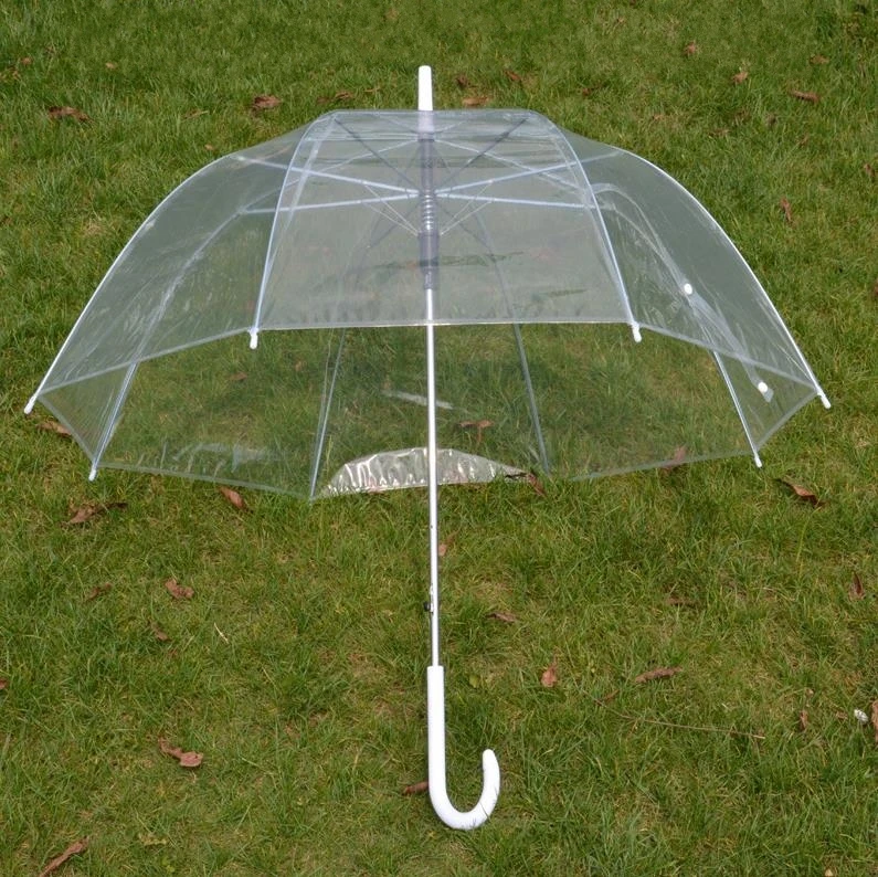 Bubble Deep Dome Umbrella Apollo Transparent Clear Umbrella Arch Mushroom Umbrella Weeding Decoration Wholesale ni183