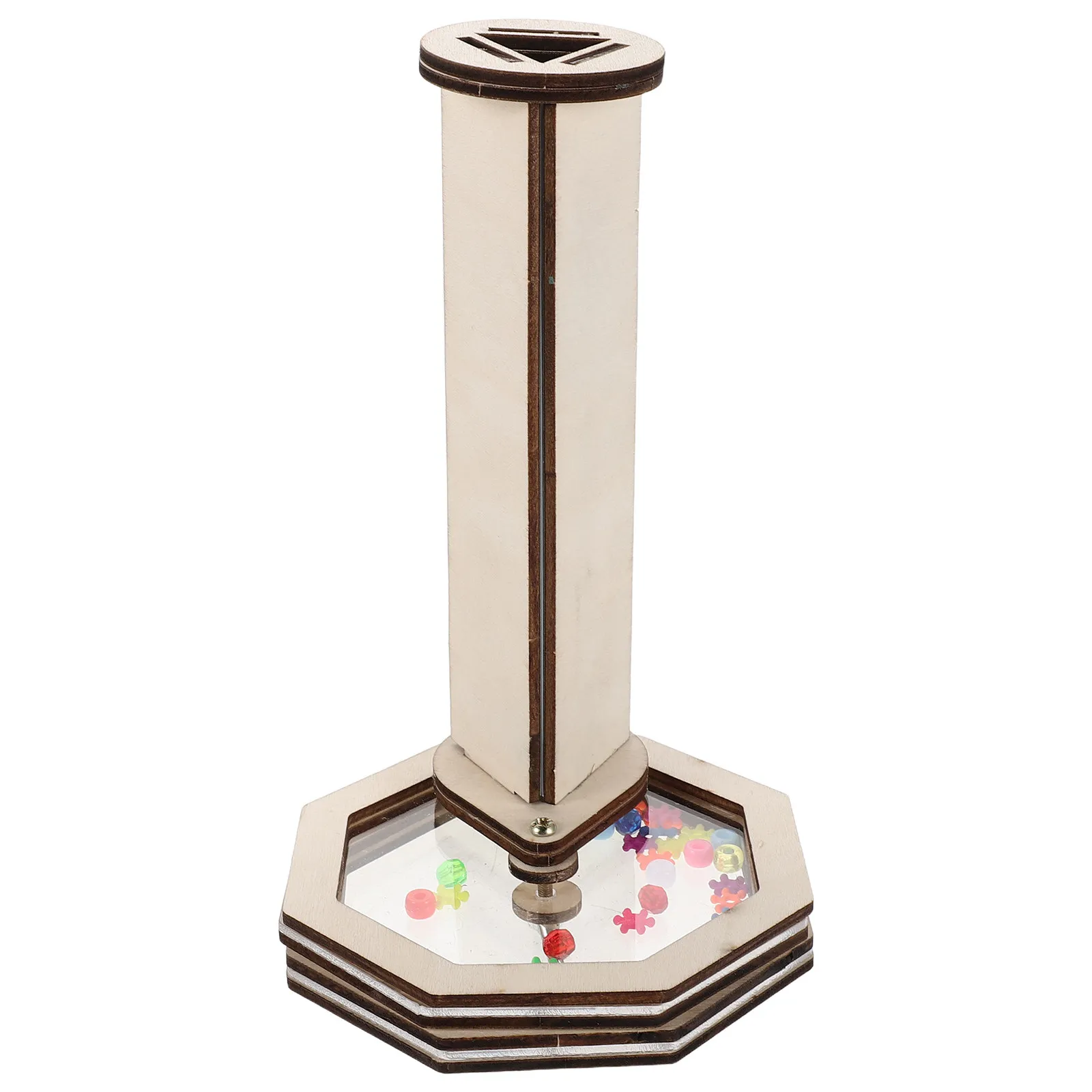 

2 набора для самостоятельной сборки калейдоскопа для детей, деревянный вращающийся набор для научных экспериментов, оптический набор для творчества, подарки для вечеринок, декор, игрушка