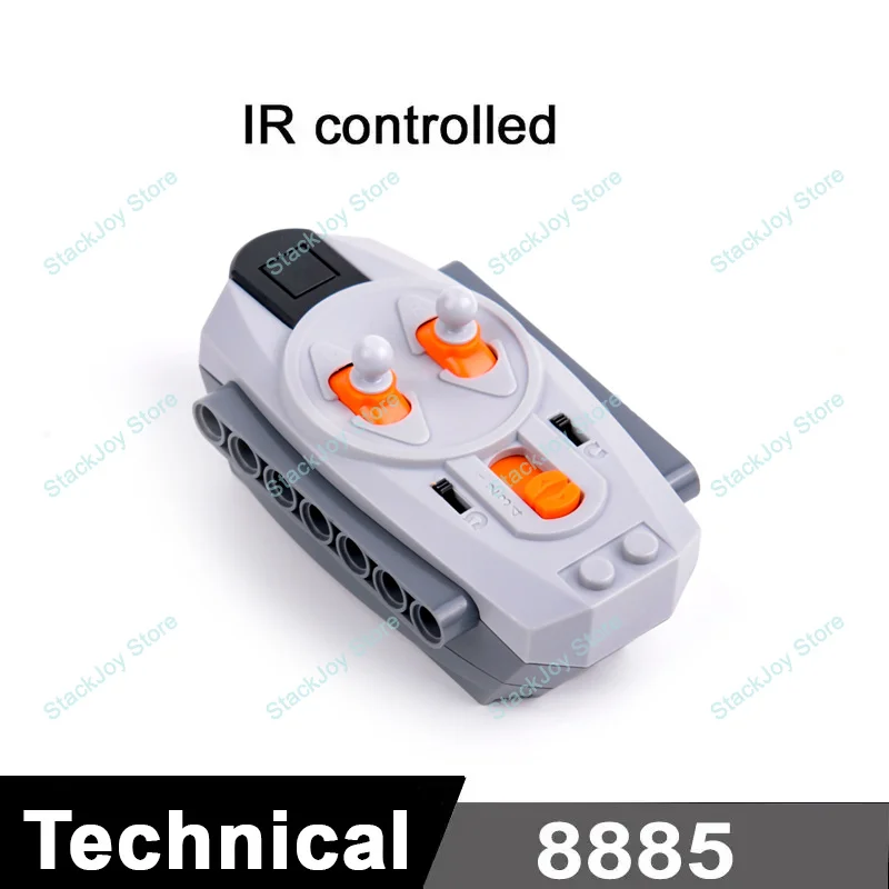 MOC Power Funktionen M/L/XL Motor Batterie Box IR Fernbedienung Empfänger für RC Auto Roboter Modell Bausteine technische Modifizierte Teile