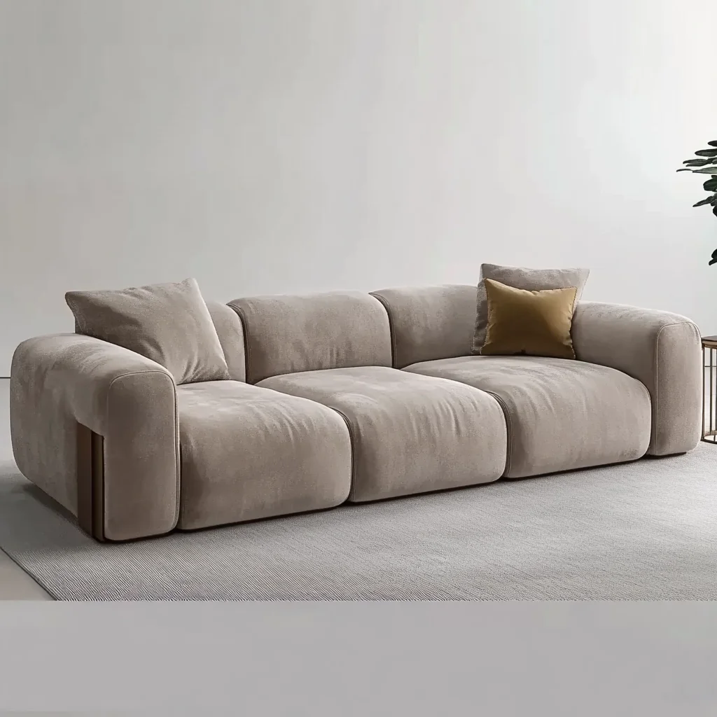 

Modern Leisure Sectional Sofa Set Living Room Furniture Modular Soft Sofa Apartment Hotel Couch